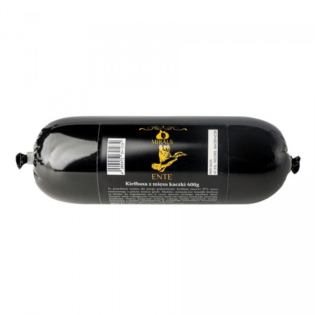 Zestaw 10x MIRALS ENTE - kiełbasa z mięsa kaczki (400g)