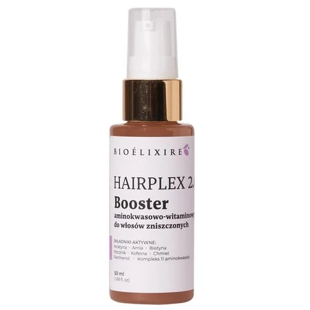 Hairplex 2.0 booster aminokwasowo-witaminowy do włosów zniszczonych 50ml