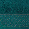 Ręcznik Layla (06), 50 x 90 cm, Ciemnoturkusowy