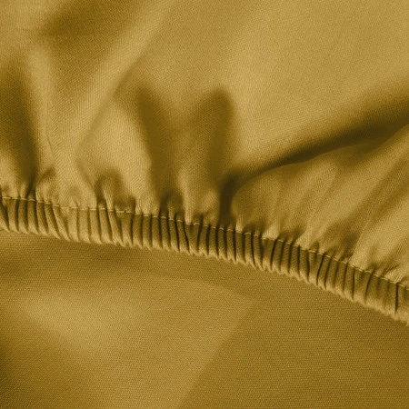 PRZEŚCIERADŁO Z GUMKĄ NOVA3 100 X 200 X 25 CM MUSZTARDOWY