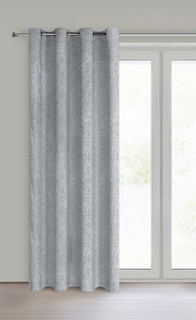 Zasłony ZAS/ADELINA/STAL 140X250 PRZELOTKI