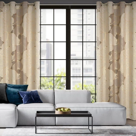 ZASŁONA GOTOWA FREZJA 140 X 250 CM BEŻOWY