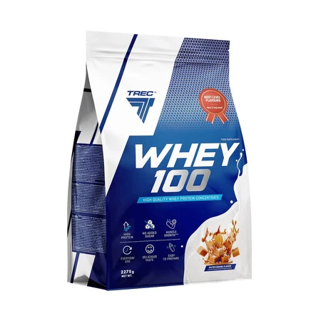 Trec odżywka białkowa WHEY 100 2275g smak słony karmel