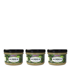 Zestaw: 3x HUMMUS OLIWKOWY BIO 185 g - NATURAVENA
