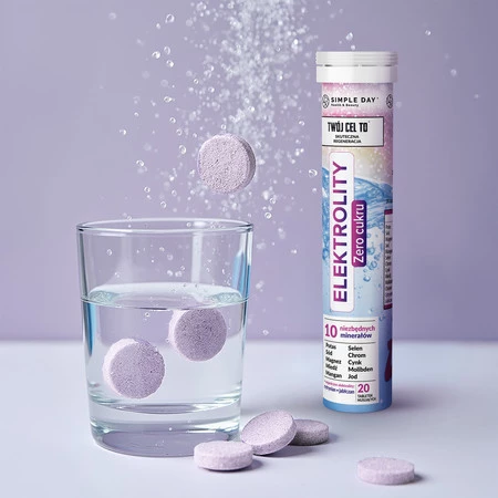 Twój Cel To Elektrolity Zero Cukru 20 tabl. musujących