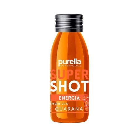 Zestaw: 5x Purella SuperShot Shot imbirowy na Energię - 100g