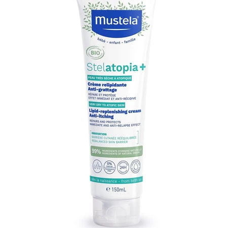 Mustela Stelatopia+Krem uzupełniajacy lipidy  150ml