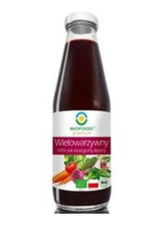 BIOPLANET SOK WIELOWARZYWNY KISZONY 500ML