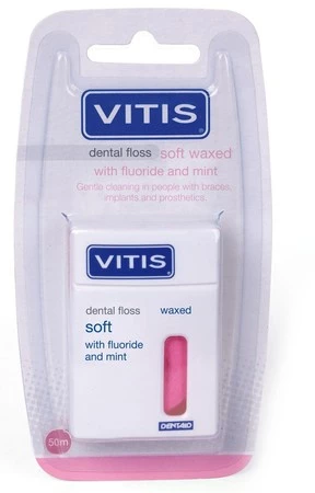 VITIS – Nić dentystyczna, Soft, woskowana – 50 m