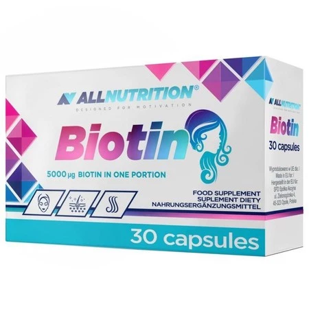 Allnutrition − Biotin 5 mg − 30 kaps.