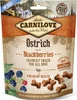CARNILOVE DOG Crunchy Snack Ostrich Blackberries STRUŚ 200g
