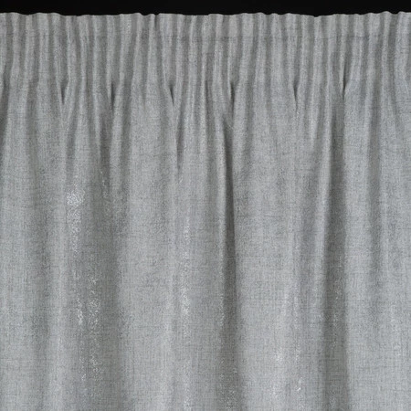 ZASŁONA GOTOWA BLANKA NA TAŚMIE 140 X 280 CM SREBRNY