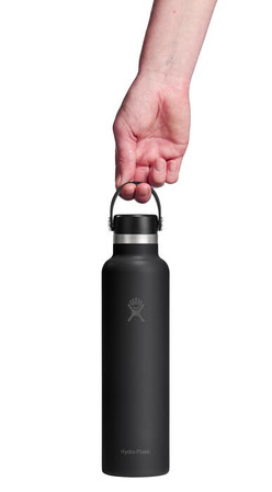 HF-Butelka 24 oz Standard z nakrętką Flex,czarny