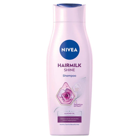 Hairmilk Natural Shine łagodny szampon wyzwalający blask włosów 400ml