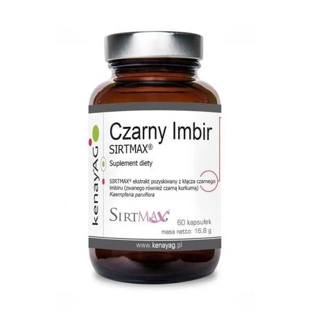 Kenay − Czarny Imbir Sirtmax − 60 kaps.