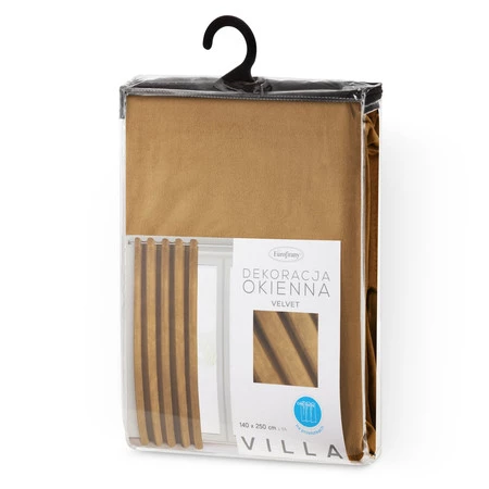 ZASŁONA GOTOWA VILLA 140 X 250 CM MIODOWY