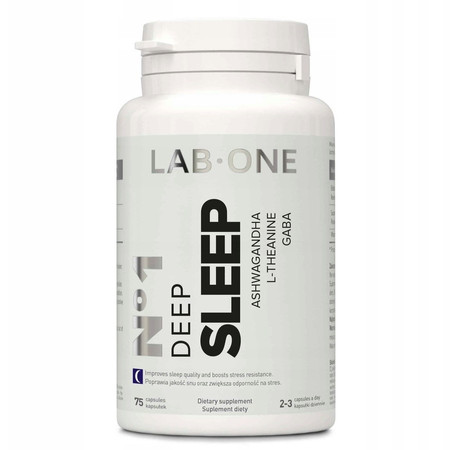 LAB ONE N°1 Deep SLEEP na dobry sen 75 kaps.