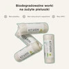Kit & Kin, Biodegradowalne i bezzapachowe worki na zużyte pieluszki, 60 szt.