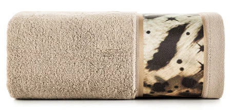 Ręcznik Eva 15 50 x 90 cm, Beżowy