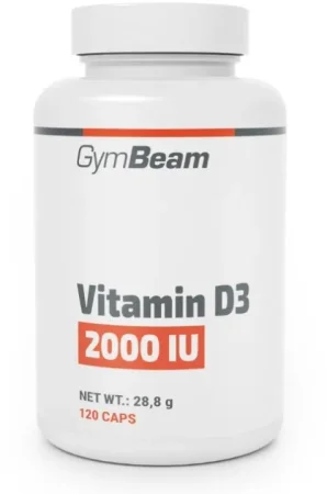 GymBeam Witamina D3 2000 IU 120 kaps.