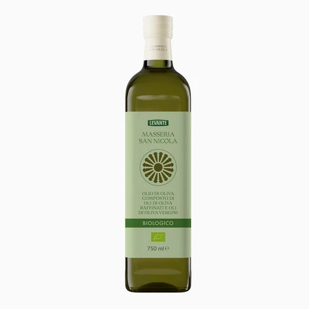 LEVANTE (MASSERIA SAN NICOLA) OLIWA Z OLIWEK DO GOTOWANIA I SMAŻENIA BIO 750 ml