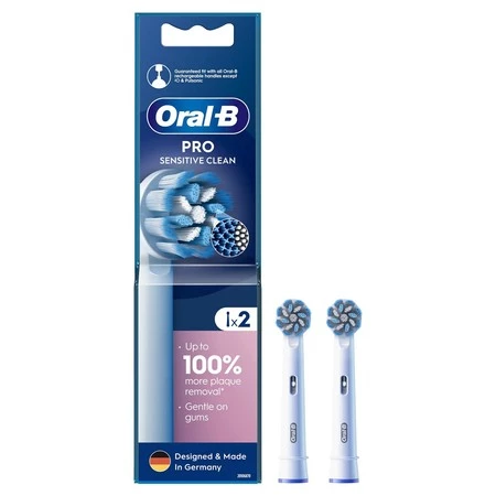 ORAL-B BRAUN KOŃCÓWKI EB60-2 SENSITIVE CLEAN 