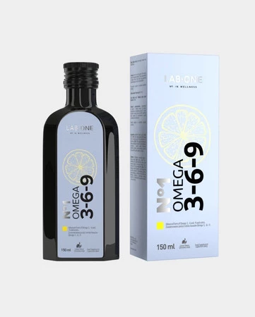 LAB ONE N°1 Omega 3-6-9 kwasy EPA i DHA 150 ml