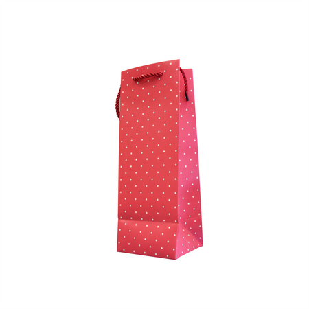 Torebka ozdobna papierowa TT-50 butelka 12,7x33x11,3 cm