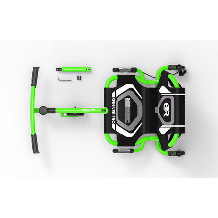 EzyRoller Spinner Pro X Pojazd gokart napędzany nogami z funkcją 360° 10 lat+ Green