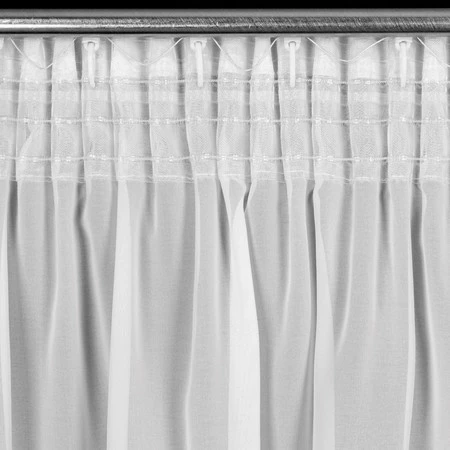 FIRANA GOTOWA ARLETA NA TAŚMIE 295 X 160 CM BIAŁY