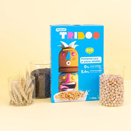 Smileat Triboo, BIO Płatki Śniadaniowe, 300g