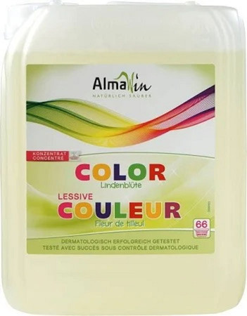 PŁYN DO PRANIA KOLOROWYCH UBRAŃ (KONCENTRAT) ECO 5 L (66 PRAŃ) - ALMAWIN