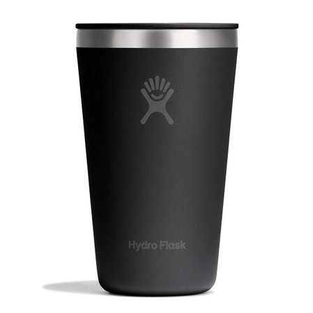 HF-Kubek 16 oz z pokrywą PRESS-IN, czarny