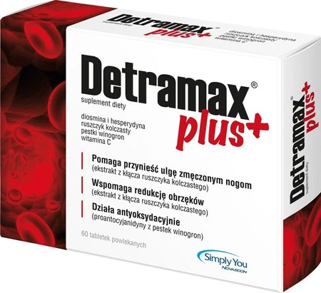 Detramax Plus na wsparcie układu żylnego 60 tabl.