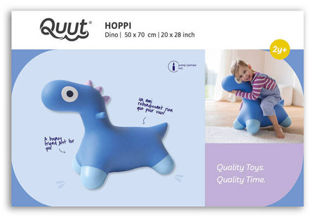 QUUT Skoczek Hoppi Dino Cosmic blue