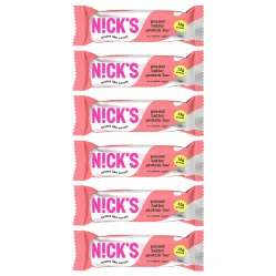 Zestaw 6x N!CK'S Nicks Peanut Butter Protein Bar Baton proteinowy Masło Orzechowe 50g