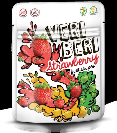 Veri Beri Bezglutenowe żelki truskawka 50 g