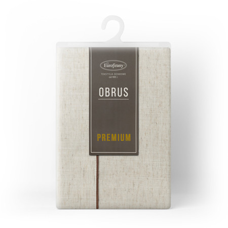 Obrus Natu 9 140 x 180 cm, Naturalny