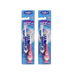 Zestaw: 2x Beauty Formulas Szczoteczka Active Kids Quick 3-6