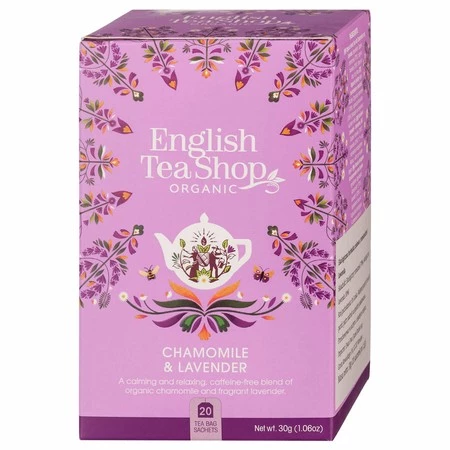 English Tea Shop Herbatka ziołowa z rumianekiem i lawendą (20x1,5) BIO 30 g