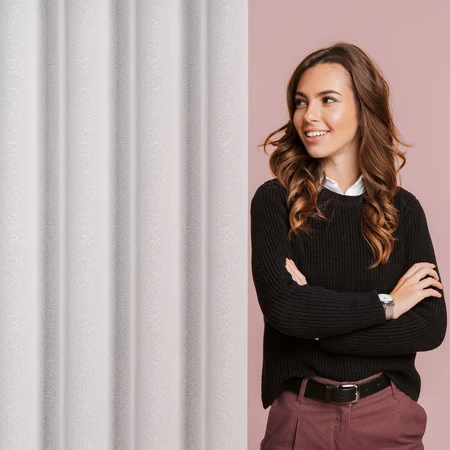 FIRANA GOTOWA TULSA 350 X 250 CM BIAŁY