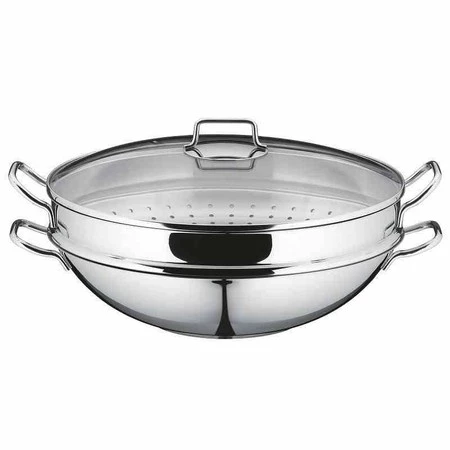 WMF - Wok z wkładem do gotowania na parze, Macao