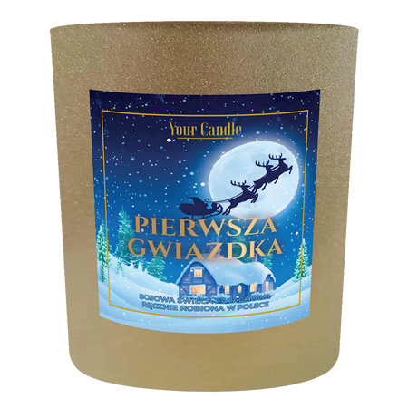 Your Candle  Świeca Sojowa Zapachowa Pierwsza Gwiazdka 180 ml