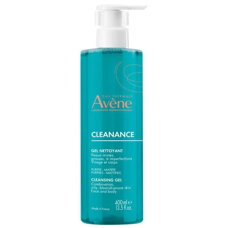 Avène – Cleanance, Żel oczyszczający – 400 ml
