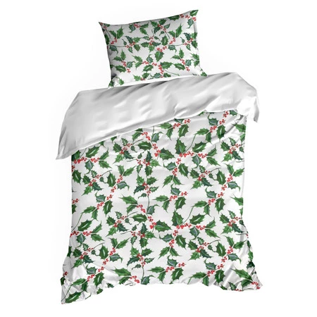 Komplet pościeli świątecznej Tori, 160 x 200 cm, Biały