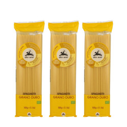 Zestaw: 3x Alce Nero − Makaron semolinowy spaghetti BIO − 500 g