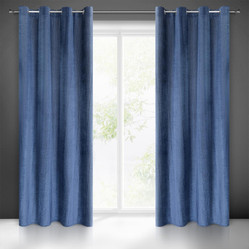 ZASŁONA GOTOWA LUSSI 140 X 250 CM GRANATOWY