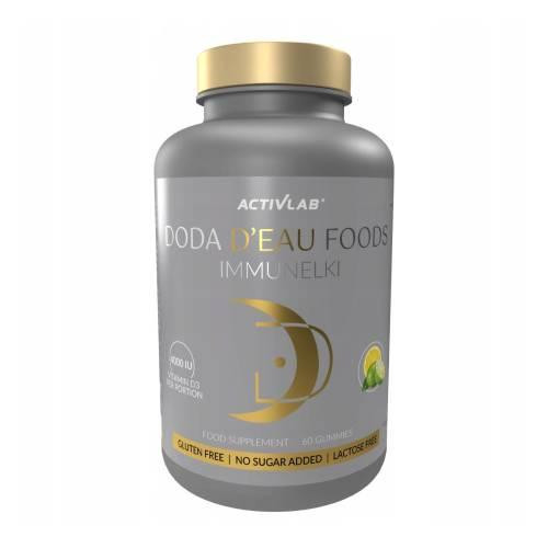 Activlab DODA D'EAU FOODS Immunelki 60 żelek smak cytryna-limonka - Nabea.pl