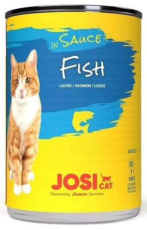 Josera JosiCat puszka ryba w sosie  - karma mokra dla kota - 415g