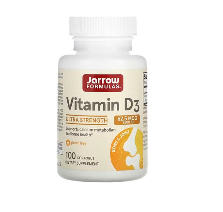 Witamina D3 2500 IU (100 kaps.)